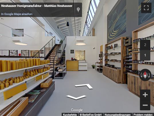 Rundgang in der Honigmanufaktur in Dornbirn in Vorarlberg