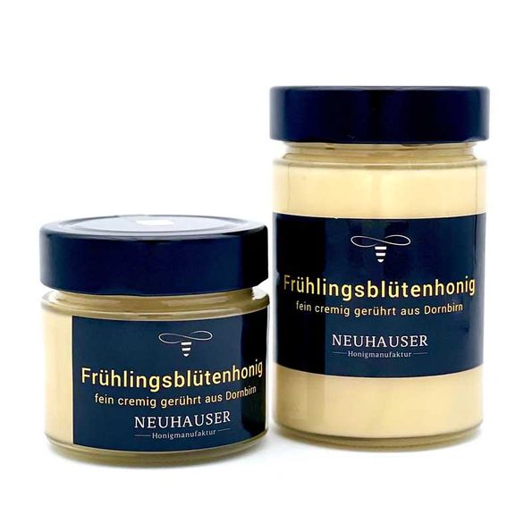 Frühlingsblütenhonig fein cremig aus Dornbirn in Vorarlberg